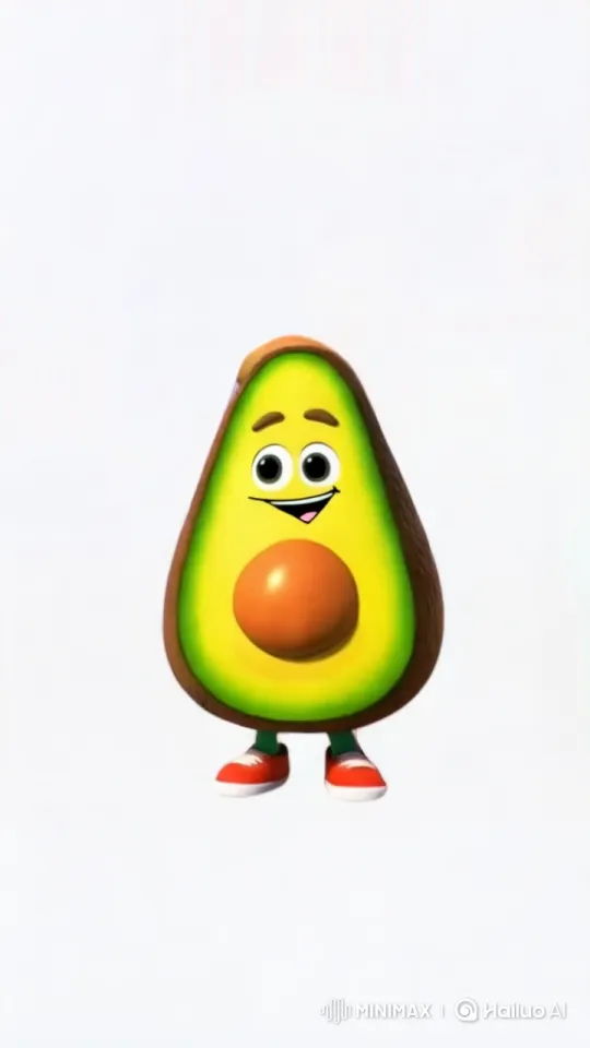 Avocado Character Buys Popcorn at Movie Theater – AI Generated Video | Hailuo AI