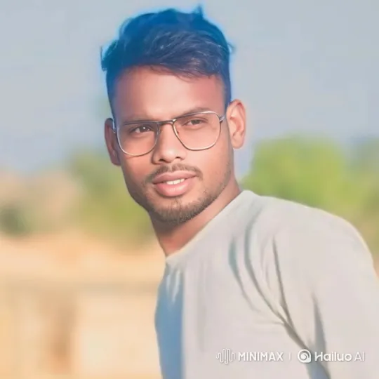 Portrait of a Young Man: From Smile to Warm Gaze – AI Generated Video | Hailuo AI