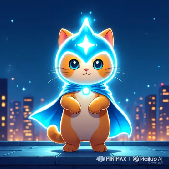 Ordinary Kitten Transforms into Magical Superhero Cat – AI Generated Video | Hailuo AI