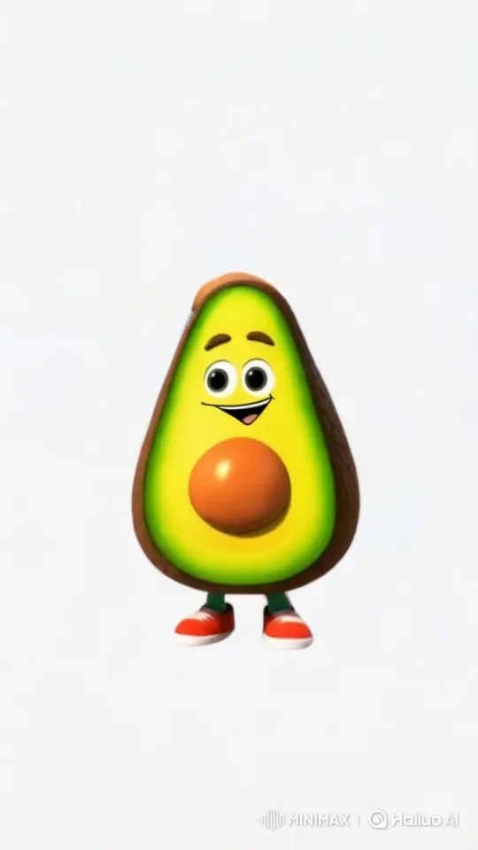 Avocado Prepares Crispy Shrimp in Joyful Kitchen – AI Generated Video | Hailuo AI