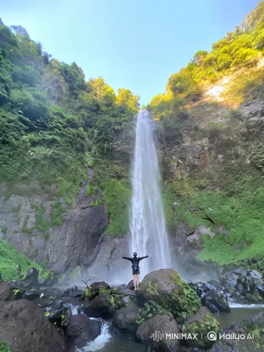 Panoramic Journey from Waterfall to Earth's Orbit – AI Generated Video | Hailuo AI