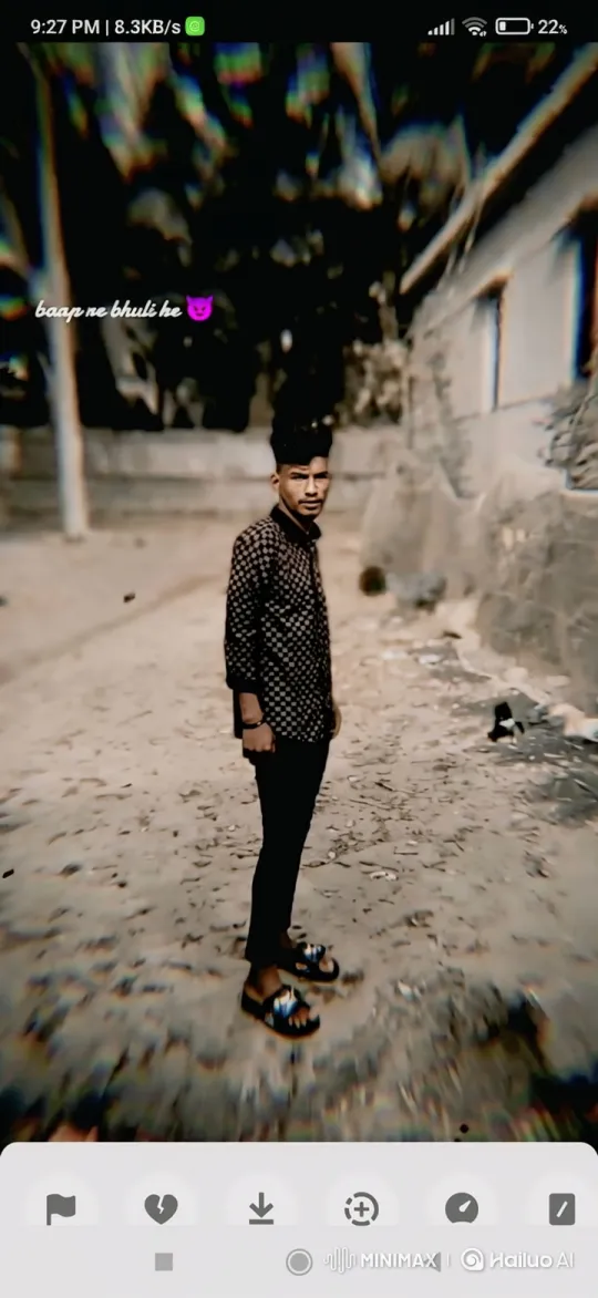 Young Man in Alley: A Study in Stylized Gaze – AI Generated Video | Hailuo AI