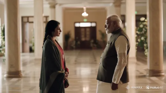 Ordinary Person Extends Hand for Handshake with Modi – AI Generated Video | Hailuo AI