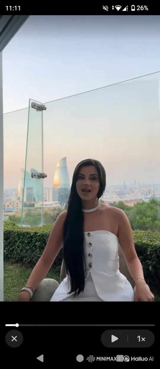 Woman and Child Share Tender Moment on Terrace – AI Generated Video | Hailuo AI