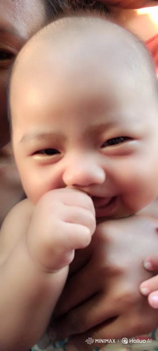 Baby Enjoys Alphabet Play with Floating Letters – AI Generated Video | Hailuo AI