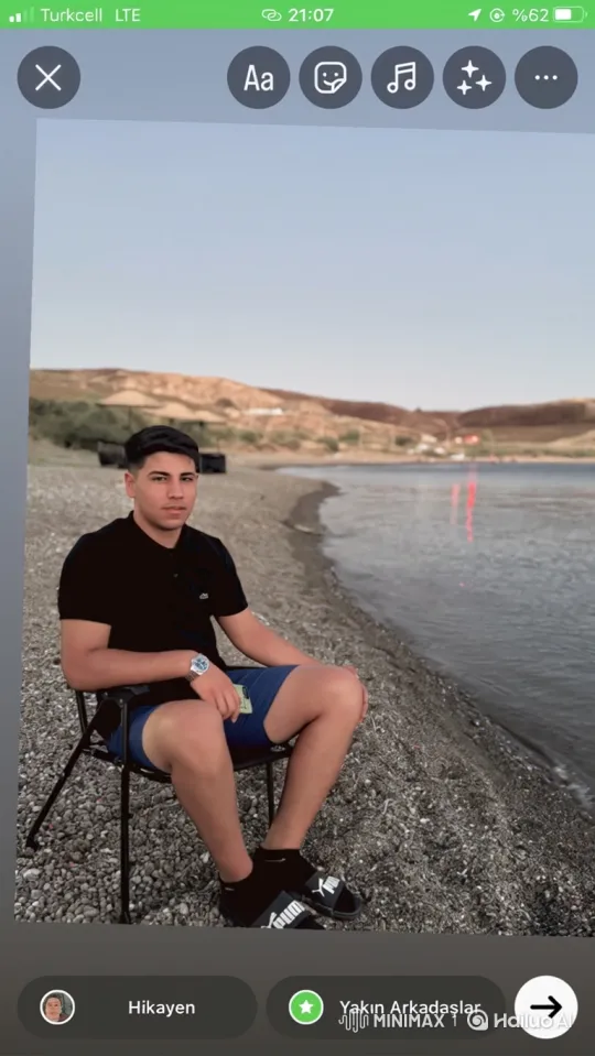 Young Man Arrested by Police on Shoreline – AI Generated Video | Hailuo AI