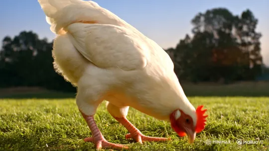 Farm to Table: KFC-Style Chicken Transformation – AI Generated Video | Hailuo AI