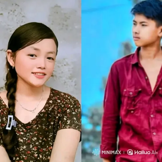 Young Couple's Tender Outdoor Kiss – AI Generated Video | Hailuo AI