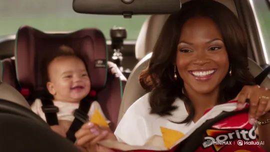 Mother and Baby Share Joyful Moment in Car – AI Generated Video | Hailuo AI