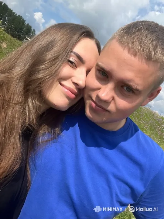 Family Embrace Captured on Summer Evening – AI Generated Video | Hailuo AI