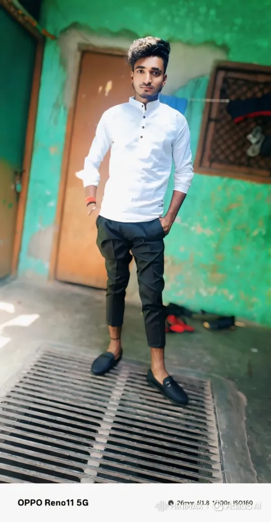 Young Man in White Shirt with Gentle Smile – AI Generated Video | Hailuo AI