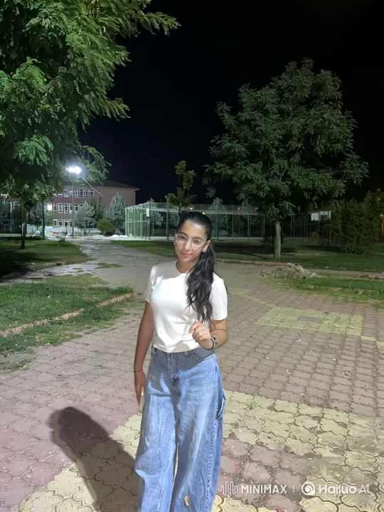 Young Woman Calmly Approached and Accompanied by Police Officers in Park – AI Generated Video | Hailuo AI