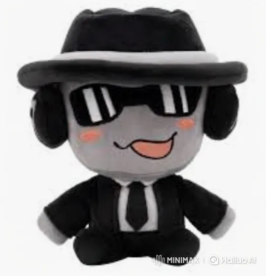 Grey Plush Toy in Cheerful Dance Performance – AI Generated Video | Hailuo AI