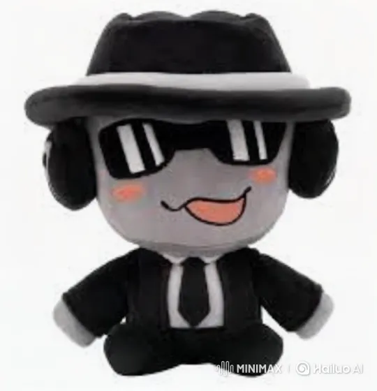 Grey Plush Toy Loses Poker Game in Casino – AI Generated Video | Hailuo AI