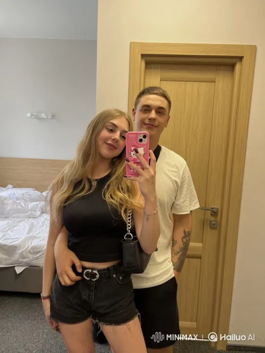 Family Moment: Couple and Toddler Embrace on Summer Evening – AI Generated Video | Hailuo AI