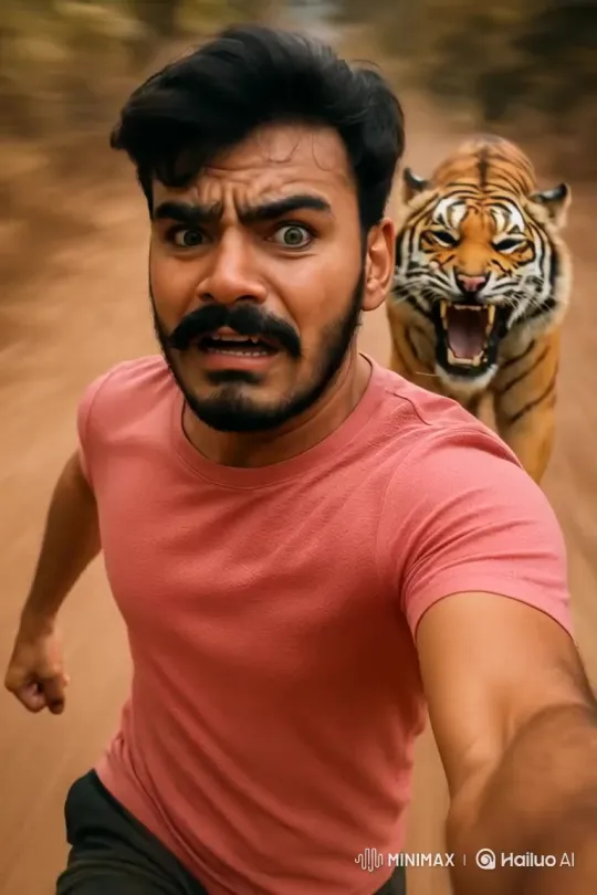 Tiger: Majestic Wild Feline – AI Generated Video | Hailuo AI
