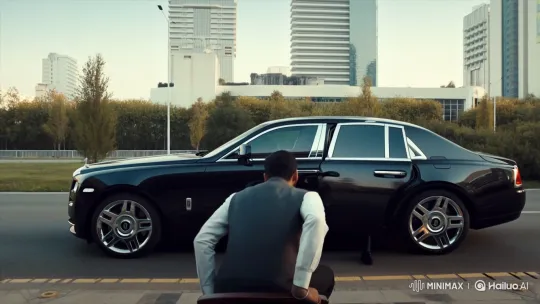 Narendra Modi Greets Man Amidst Rolls Royce Arrival – AI Generated Video | Hailuo AI