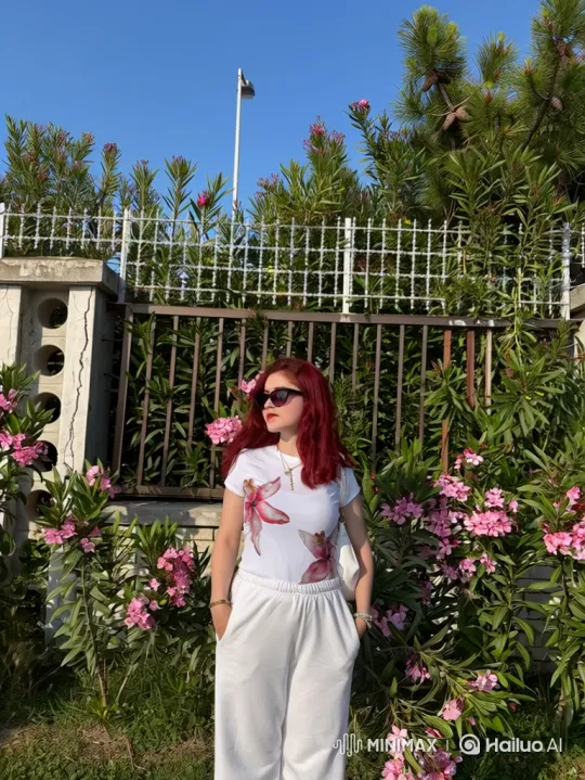 Woman Surprised and Handcuffed by Police in Garden – AI Generated Video | Hailuo AI