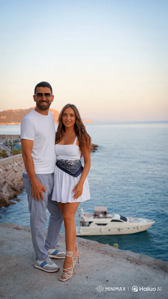 Family Reunion at Seaside Overlook Captured on Phone – AI Generated Video | Hailuo AI