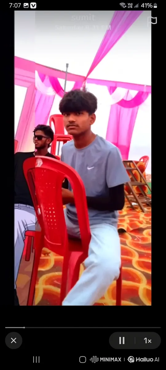 Young Man Meets Political Figure, Boards Helicopter Amidst Crowds – AI Generated Video | Hailuo AI