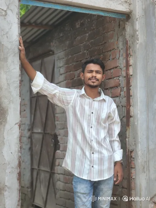 Young Man Admires Luxury Car in Rustic Setting – AI Generated Video | Hailuo AI