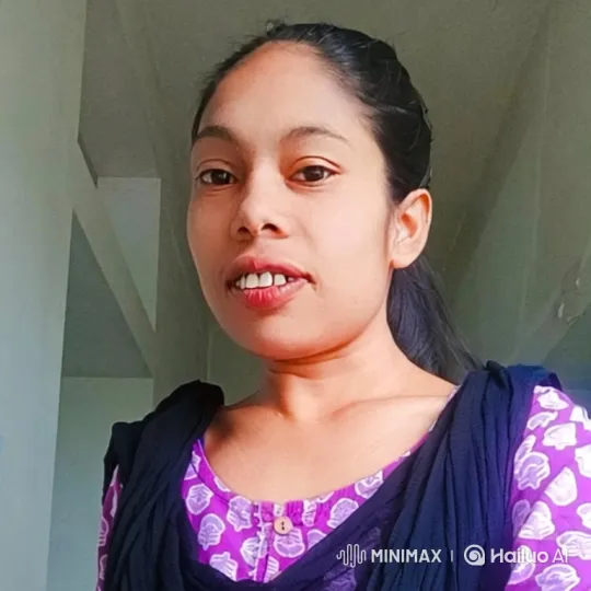 Young Woman Blows Kiss in Close-up Video – AI Generated Video | Hailuo AI