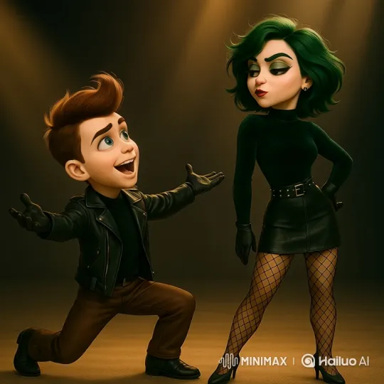 3D Animated Couple Shares Intimate Embrace and Passionate Kiss – AI Generated Video | Hailuo AI