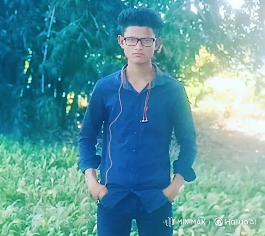 Young Man in Tranquil Outdoor Setting with Slow Zoom-In – AI Generated Video | Hailuo AI