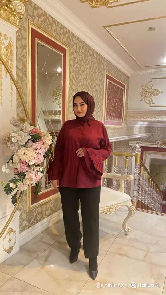Woman Led Away by Officer in Elegant Room – AI Generated Video | Hailuo AI