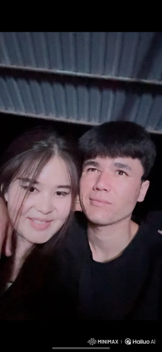 Young Couple's Intimate Moment Under a Porch Light – AI Generated Video | Hailuo AI