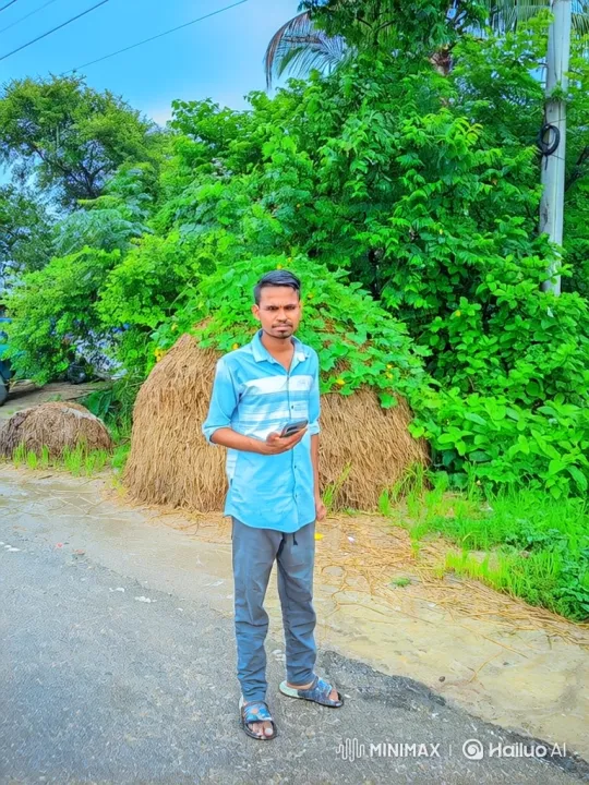 Young Couple Shares Silent Moment in Rural Landscape – AI Generated Video | Hailuo AI