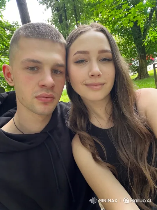 Young Family Embraces in a Loving Moment – AI Generated Video | Hailuo AI