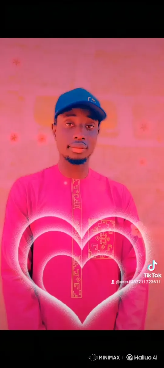 Young Man Expresses Calmness with Heartbeat Visuals – AI Generated Video | Hailuo AI