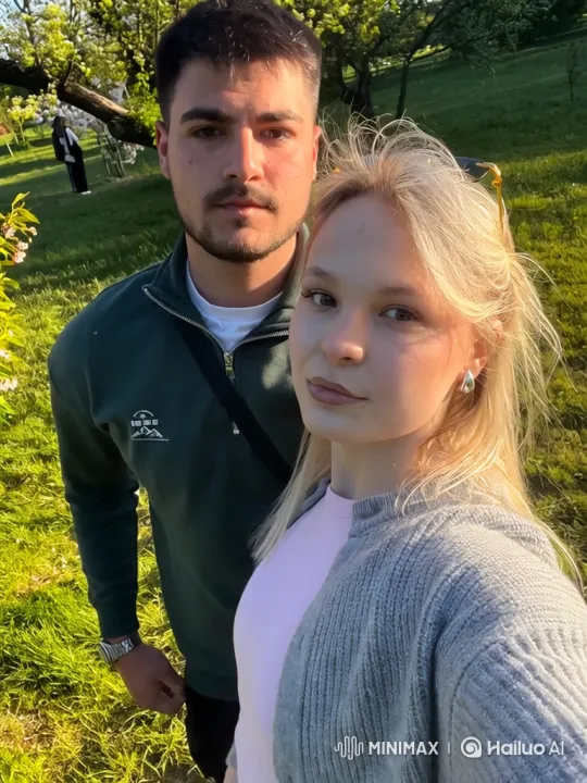 Young Family Embraces in Summer Evening – AI Generated Video | Hailuo AI