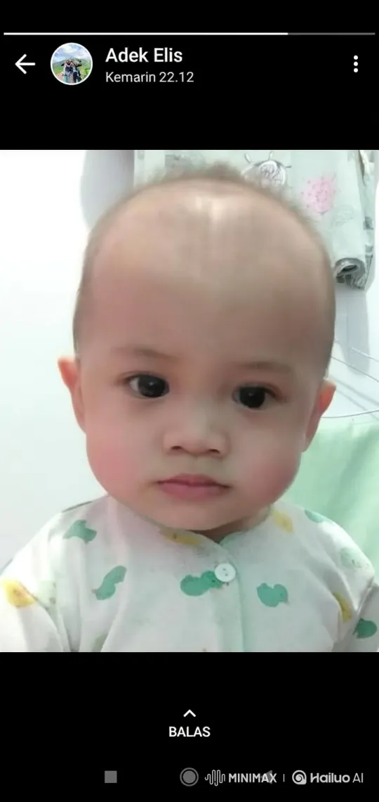 Close-up of a Calm, Curious Baby – AI Generated Video | Hailuo AI