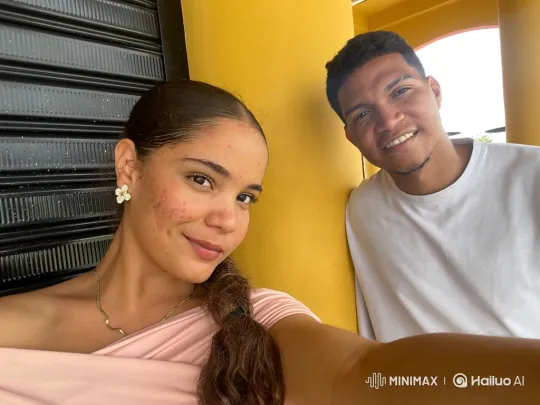 Young Family's Joyful Moment Captured on Video – AI Generated Video | Hailuo AI