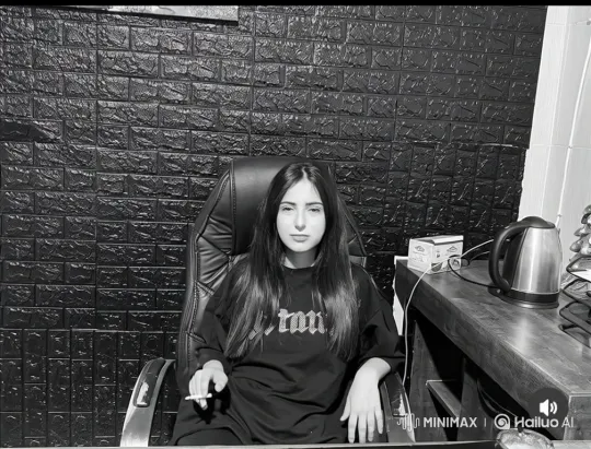 Young Woman Detained by Police in Office Setting – AI Generated Video | Hailuo AI