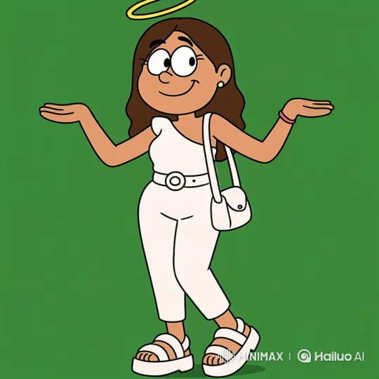 Cheerful Cartoon Woman Dancing with Grace – AI Generated Video | Hailuo AI