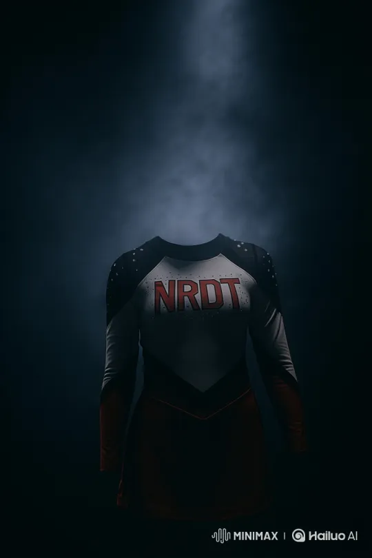 Cheerleader Uniform in Flickering Spotlight – AI Generated Video | Hailuo AI