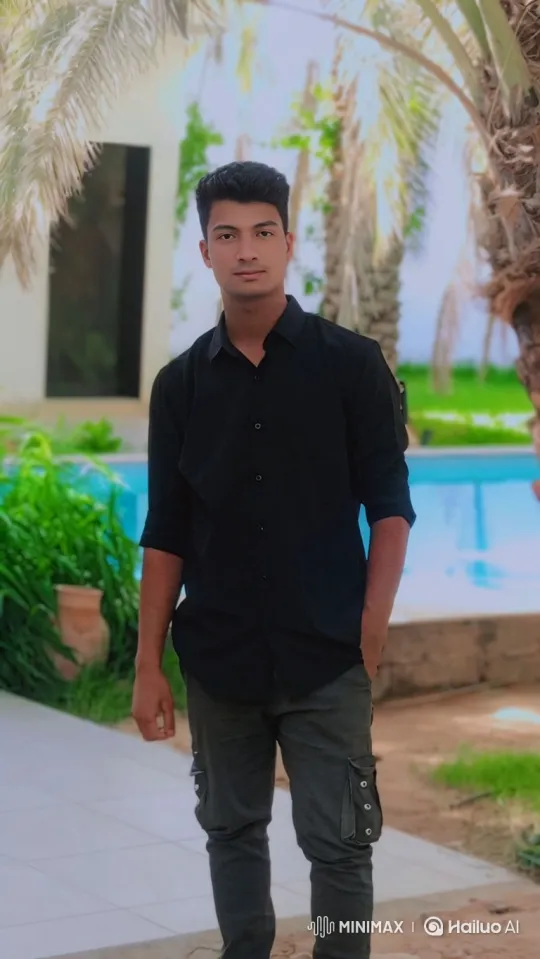 Young Couple Shares Intimate Moment by the Pool – AI Generated Video | Hailuo AI