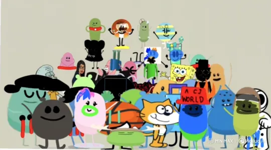 Cartoon Characters' Chaotic Photo Session – AI Generated Video | Hailuo AI