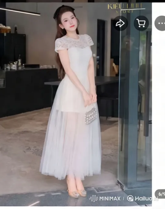 Elegant Woman in Minimalist Setting – AI Generated Video | Hailuo AI