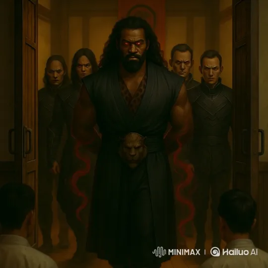 Warlord Lord Dame Nyne Intimidates Martial Arts Dojo – AI Generated Video | Hailuo AI