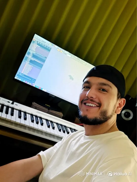 Young Music Producer in a Professional Studio – AI Generated Video | Hailuo AI