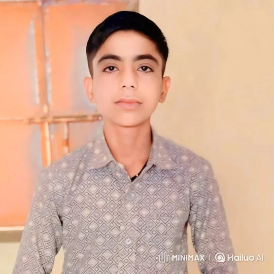 Young Boy's Pensive Gaze Captured in Close-Up – AI Generated Video | Hailuo AI