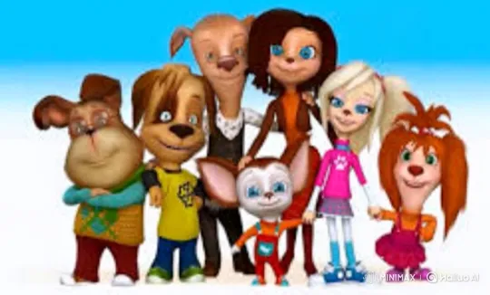 Anthropomorphic Dogs Experience Cartoonish Blast – AI Generated Video | Hailuo AI