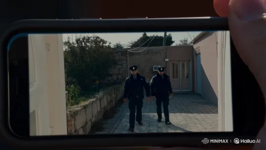 Turkish Police Apprehend Viewpoint in Summer Setting – AI Generated Video | Hailuo AI