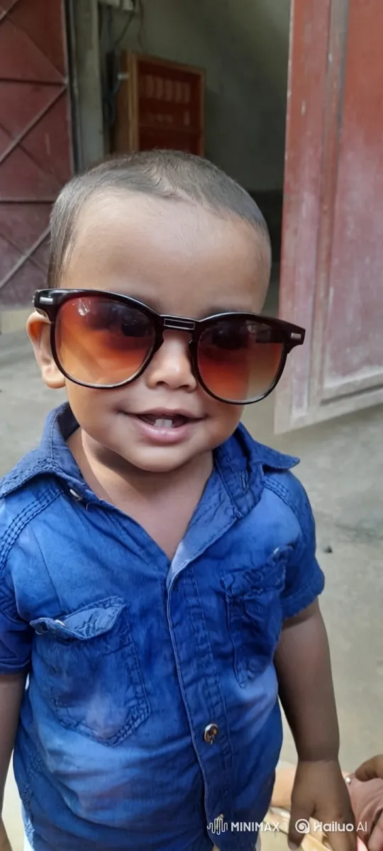Toddler Rides Tricycle on Village Road – AI Generated Video | Hailuo AI