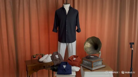 Summer Style Transition: Indoor to Seaside Setting – AI Generated Video | Hailuo AI