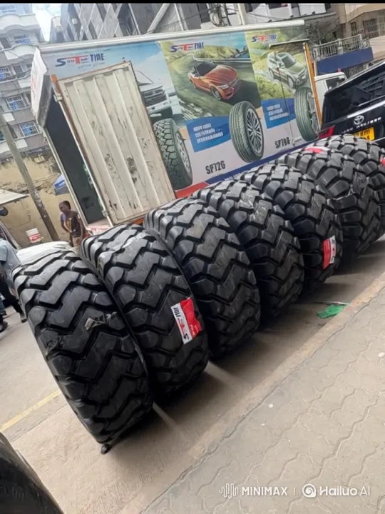 Animated Tires Seem to Come Alive in Orderly Line – AI Generated Video | Hailuo AI